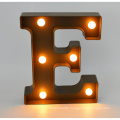 Plastic LED Letter for Christmas Decoration